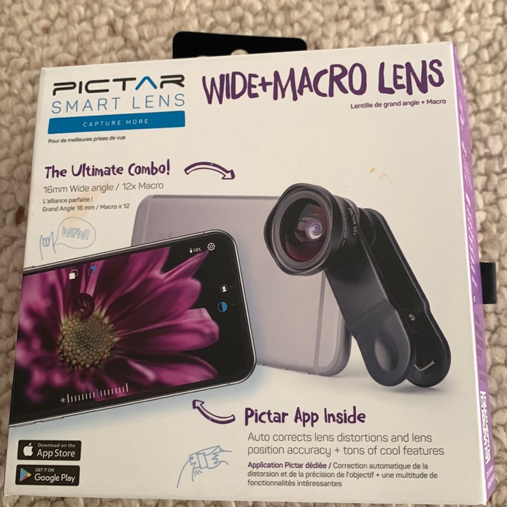 Pictar smart lens wise+macro lens